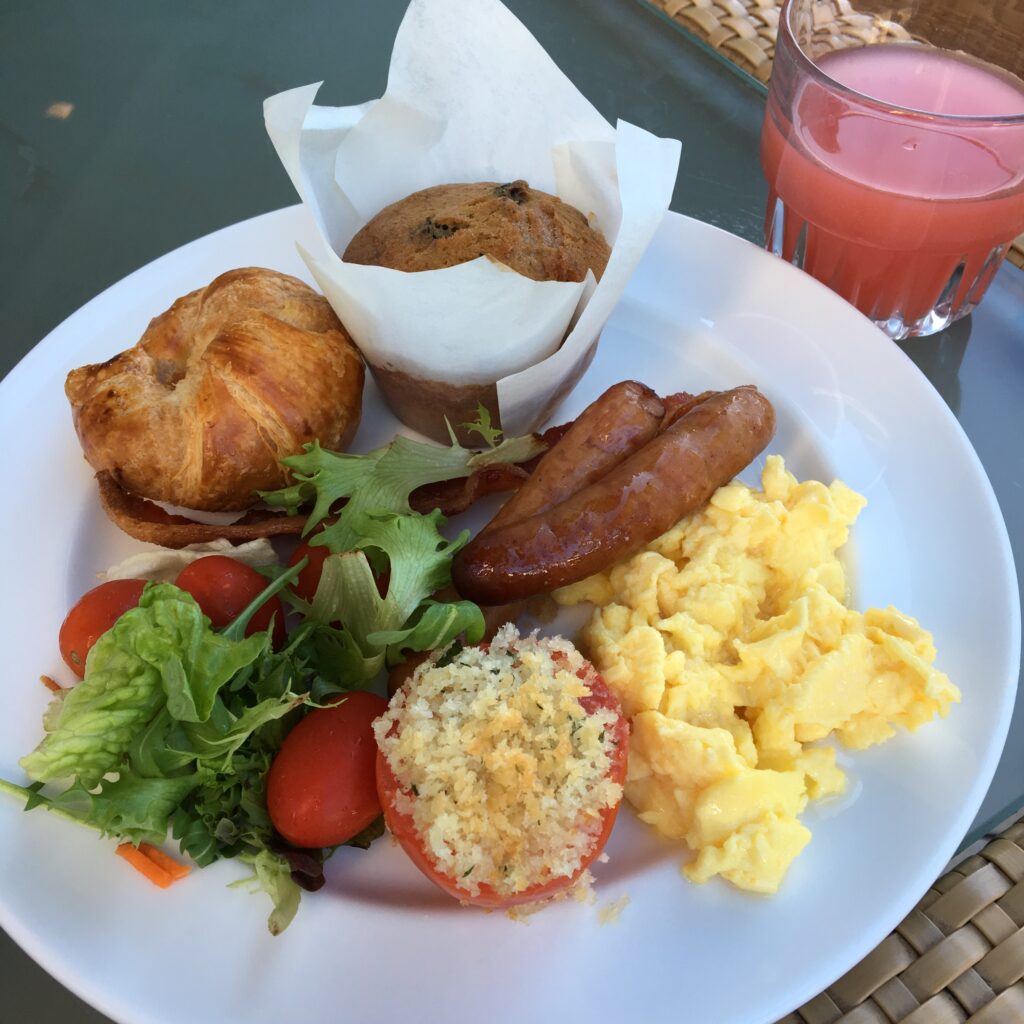 ハワイ・ハイアットリージェンシーの朝食