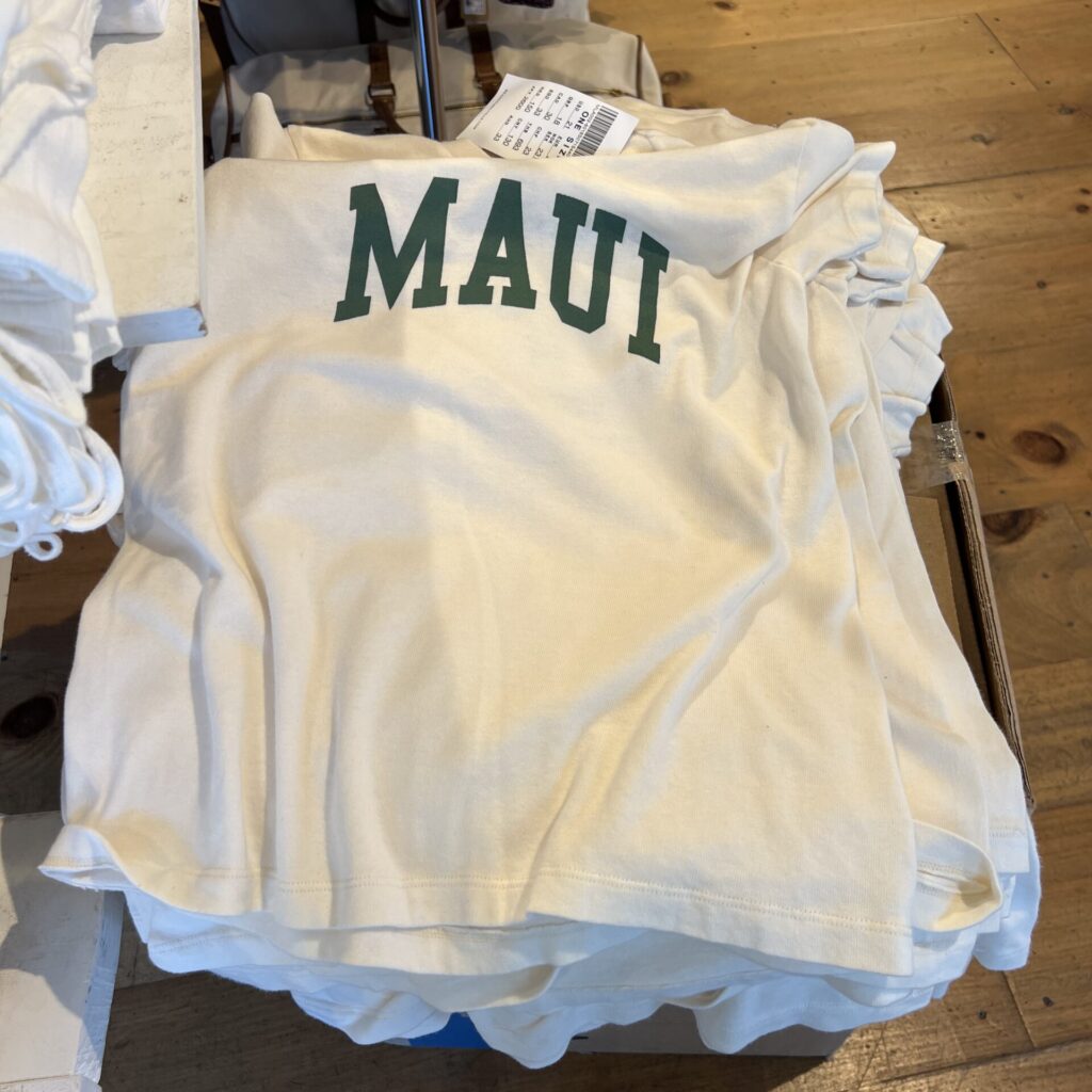 ブランディー・メルビルのTシャツ「MAUI」