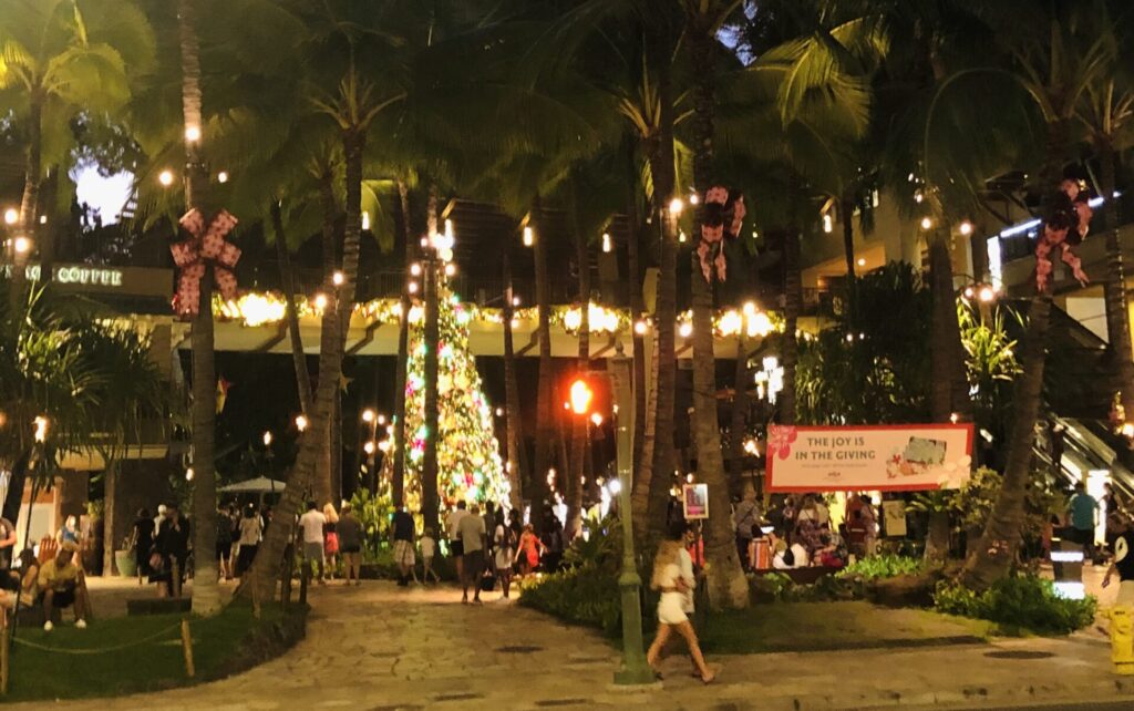 ハワイ繁忙期・クリスマスシーズン