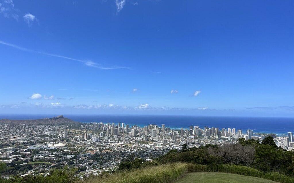 ハワイ・ホノルルの街並み